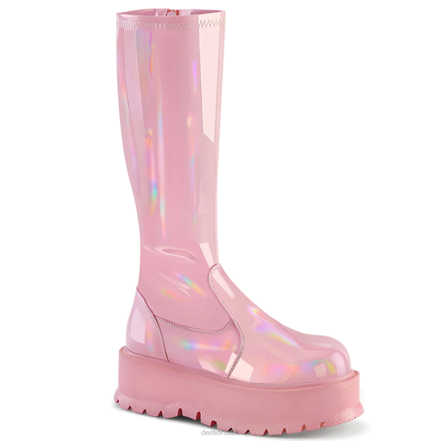 baby pink holo patent Demonia lenivec-200 P808308