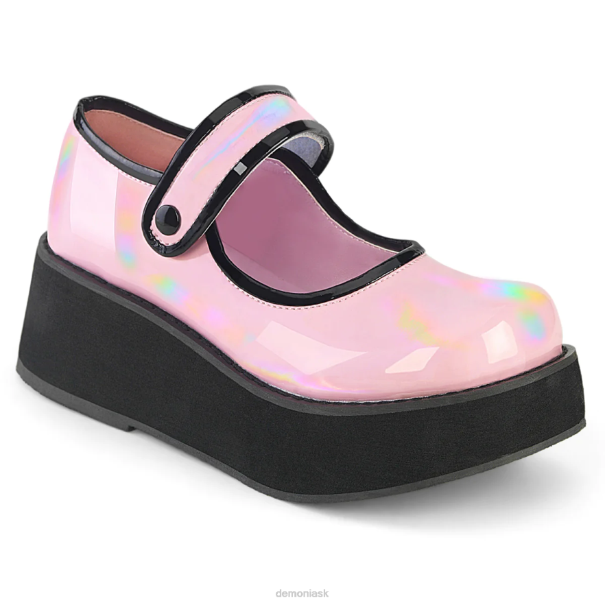 baby pink holo patent Demonia sprite-01 P8081361